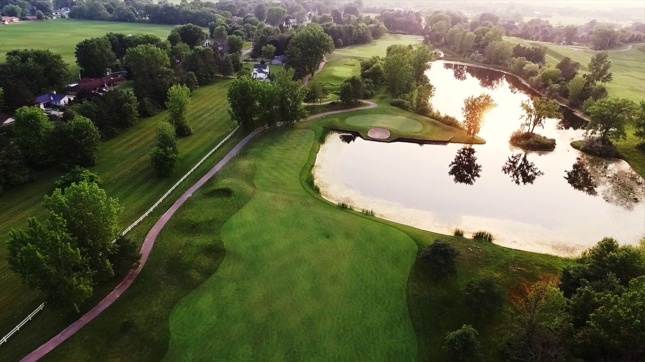Apple Mountain - Golf Course Fly-Over